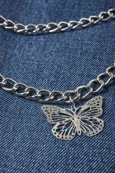 Femmes - Jean ballon - high waist - jean bleu clair