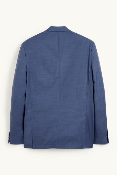 Heren - Colbert uit het combi-systeem - regular fit - Flex - stretch - LYCRA® - blauw