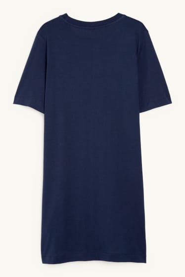 Femmes - Chemise de nuit - Snoopy - bleu foncé