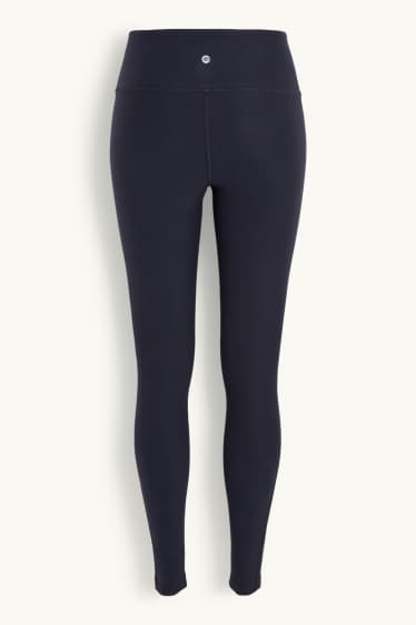 Damen - Sport-Leggings - 4 Way Stretch - dunkelblau