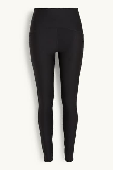 Damen - Funktions-Leggings - 4 Way Stretch - schwarz