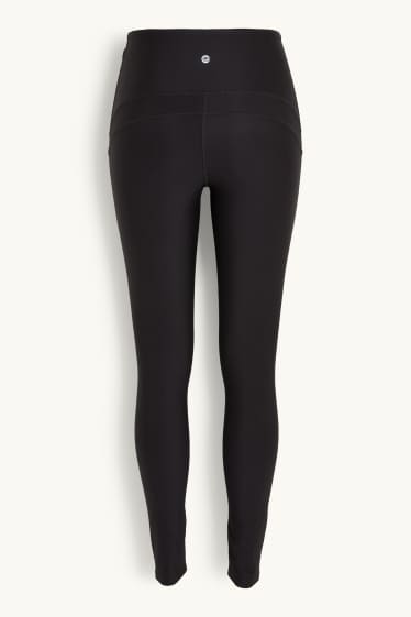 Damen - Funktions-Leggings - 4 Way Stretch - schwarz