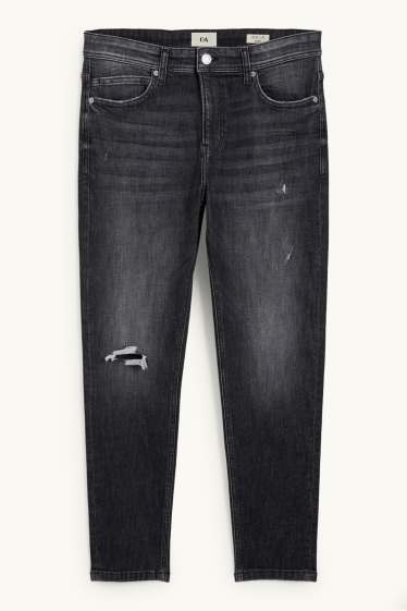Hommes - Carrot jean - LYCRA® - jean gris foncé