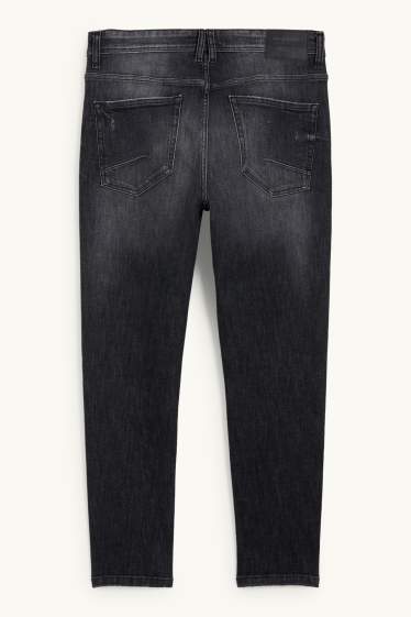 Hommes - Carrot jean - LYCRA® - jean gris foncé