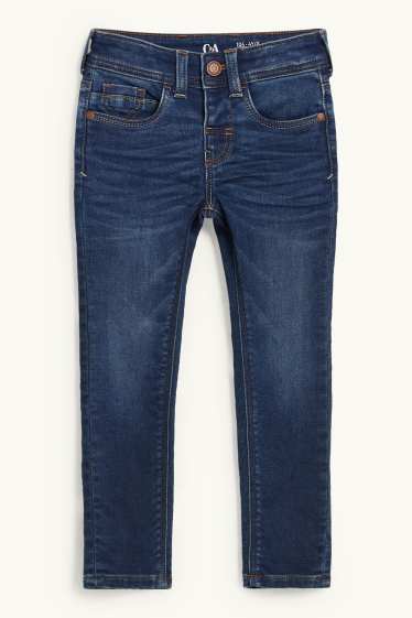 Kinder Buben - Skinny Jeans - Jog Denim - LYCRA® - dunkeljeansblau