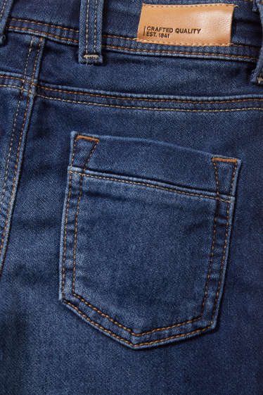 Kinder Buben - Skinny Jeans - Jog Denim - LYCRA® - dunkeljeansblau