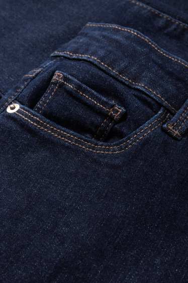 Dames - Slim jeans - high waist - LYCRA® - jeansdonkerblauw