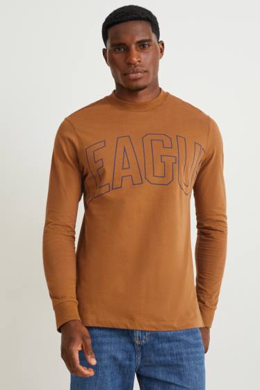 Men - Long sleeve top - havanna