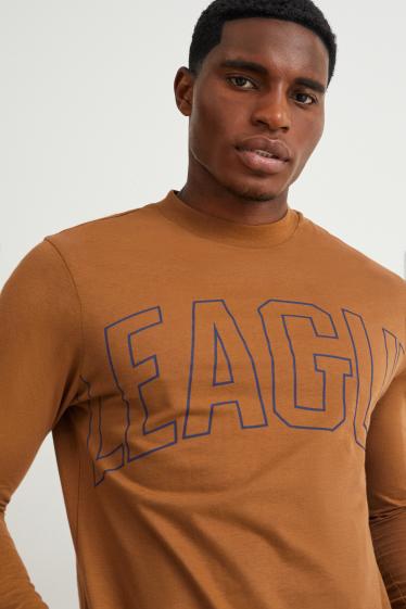 Men - Long sleeve top - havanna