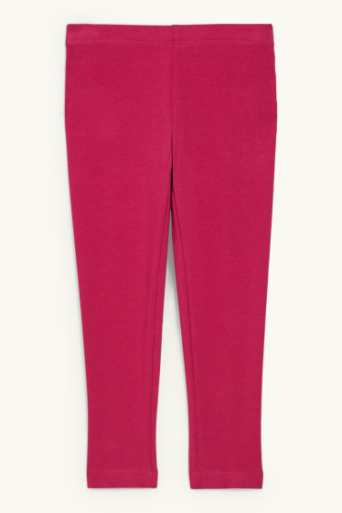 Kinder Mädchen - Thermoleggings - pink