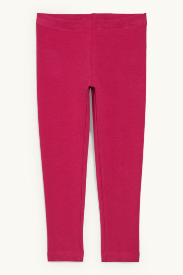 Kinder Mädchen - Thermoleggings - pink