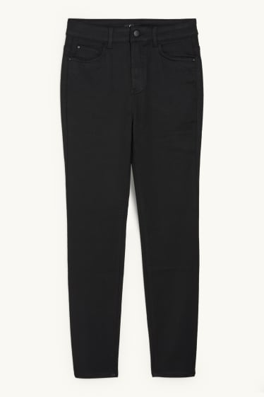Dona - Straight jeans - high waist - negre