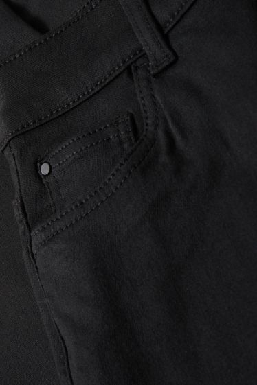 Dona - Straight jeans - high waist - negre