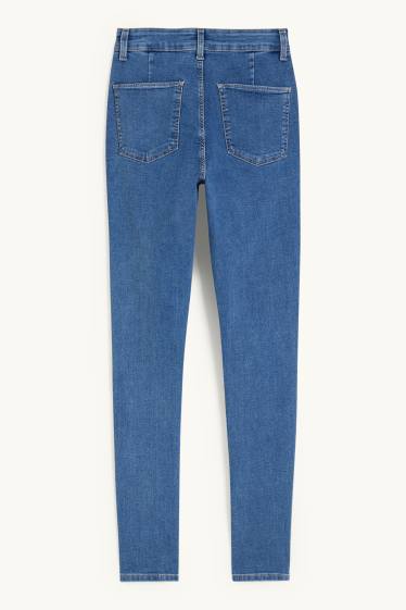 Donna - Jegging jeans - vita alta - jeans blu