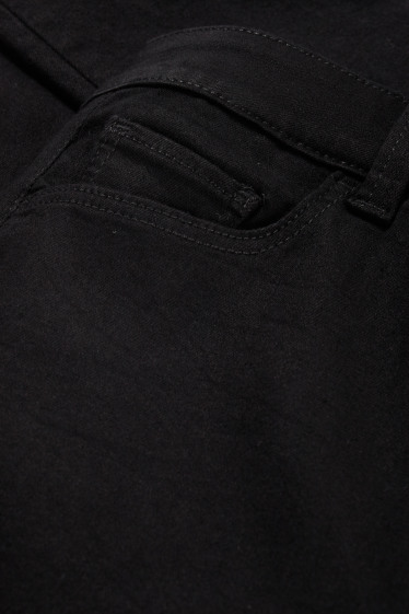 Donna - Confezione da 2 - jeggings - vita alta - nero