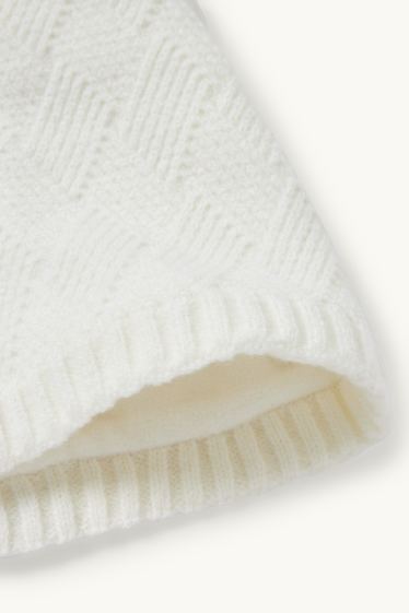 Children Girls - Snood - white