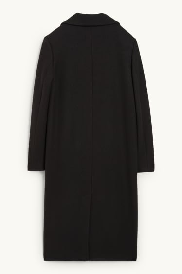 Dona - Abric - mescla de llana - negre