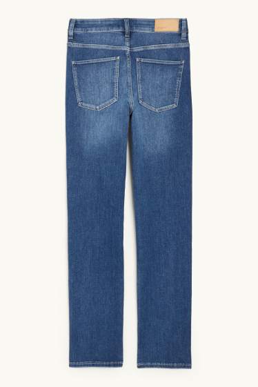 Femmes - Straight jean - mid waist - LYCRA® - jean bleu