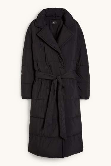 Dona - Abric embuatat - negre