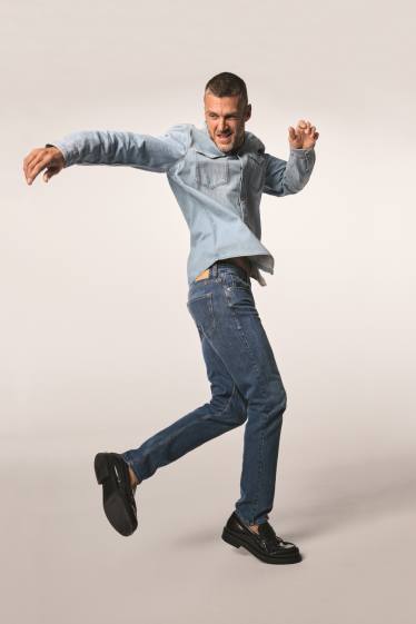 Home - Slim jeans - LYCRA® - texà blau
