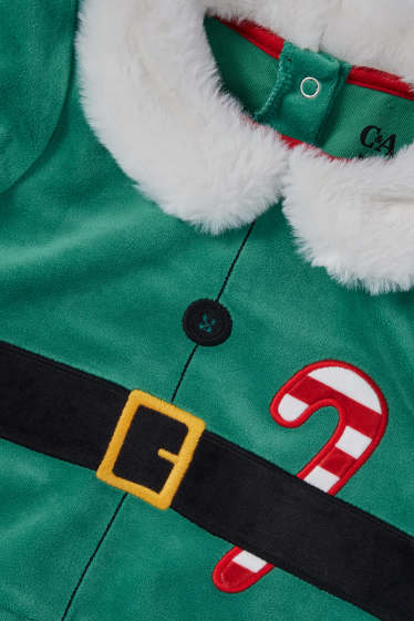 Baby Boys - Elf - Baby Christmas outfit - 3 piece - green