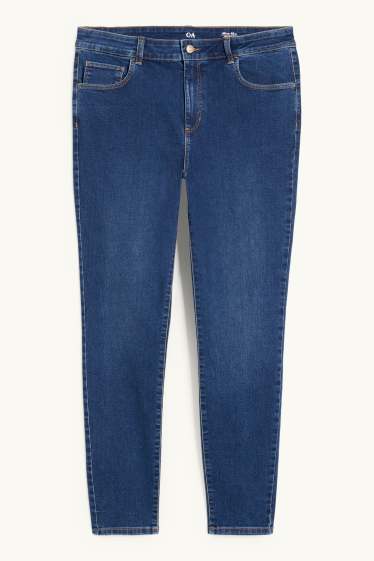 Women - Jegging jeans - high waist - blue denim