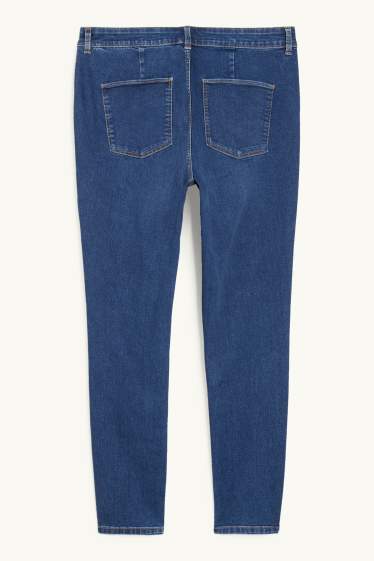Women - Jegging jeans - high waist - blue denim