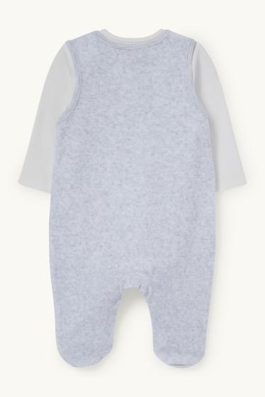 Nadó nen - Rudolf - pijama d’una peça - 2 peces - gris clar