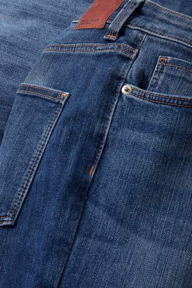 Femmes - Slim jean - high waist - jean bleu