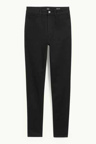 Mujer - Jegging jeans - high waist - negro