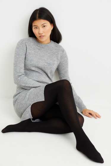 Women - Thermal tights - black