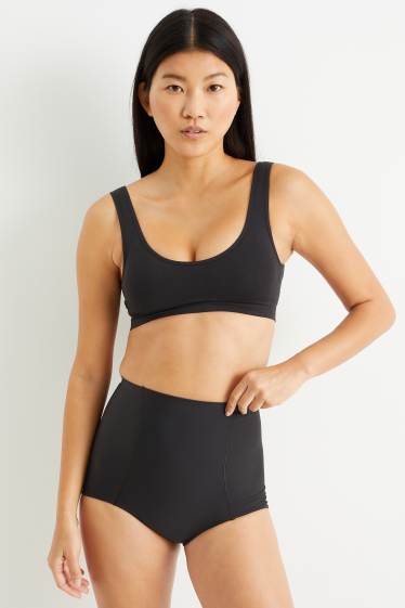 Damen - Shaping-Slip - LYCRA® - schwarz