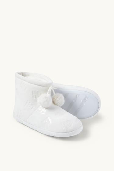 Dona - Sabatilles nadalenques - blanc