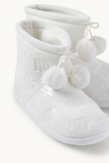 Dona - Sabatilles nadalenques - blanc