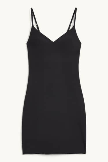 Damen - Shaping-Unterkleid - LYCRA® - schwarz