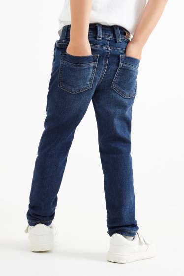 Kinder Buben - Skinny Jeans - Jog Denim - LYCRA® - dunkeljeansblau