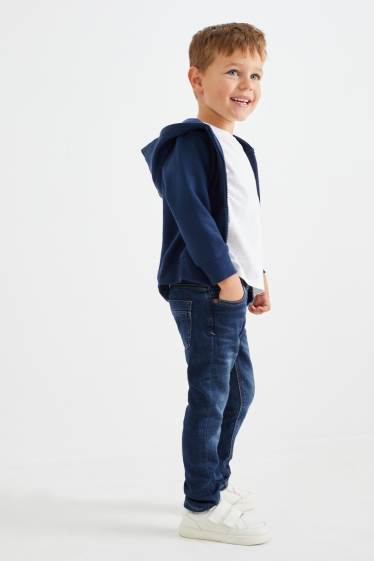 Kinder Buben - Skinny Jeans - Jog Denim - LYCRA® - dunkeljeansblau