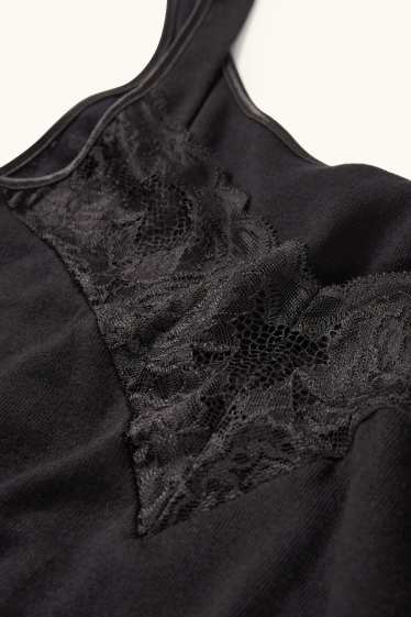 Femmes - Maillots de corps - noir