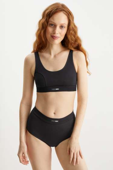 Dames - Hipster - LYCRA® - zwart