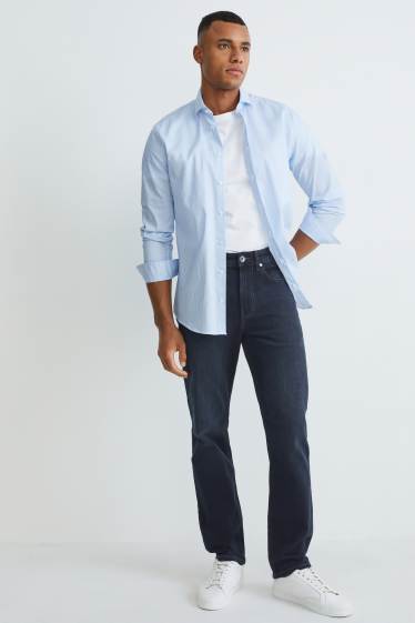 Uomo - Straight jeans - LYCRA® - jeans blu scuro