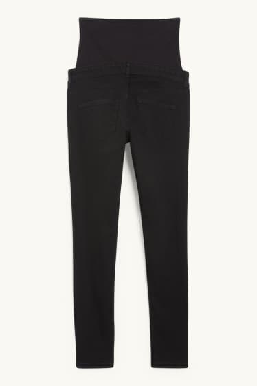 Damen - Umstandsjeans - Skinny Jeans - schwarz