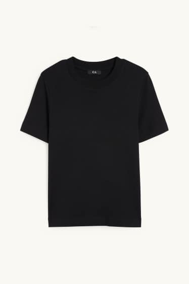 Femmes - T-shirt - noir