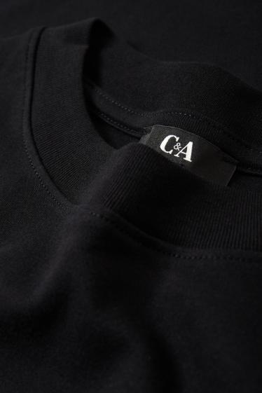 Femmes - T-shirt - noir