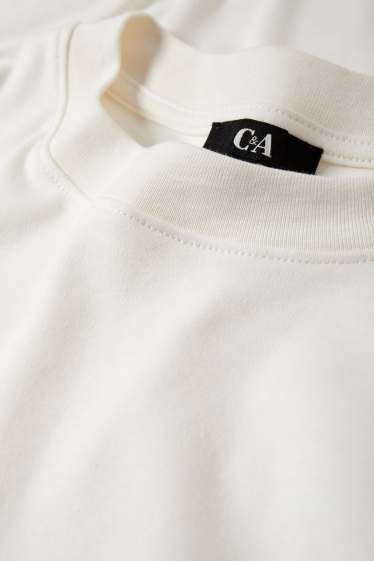 Femmes - T-shirt - blanc crème