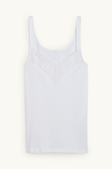 Femmes - Maillots de corps - blanc