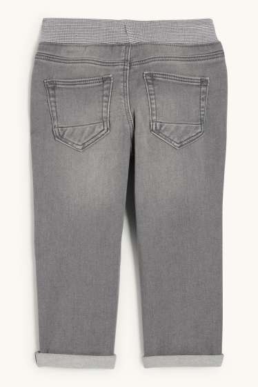 Copii - Băieți - Straight jeans - gri deschis