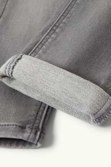 Copii - Băieți - Straight jeans - gri deschis
