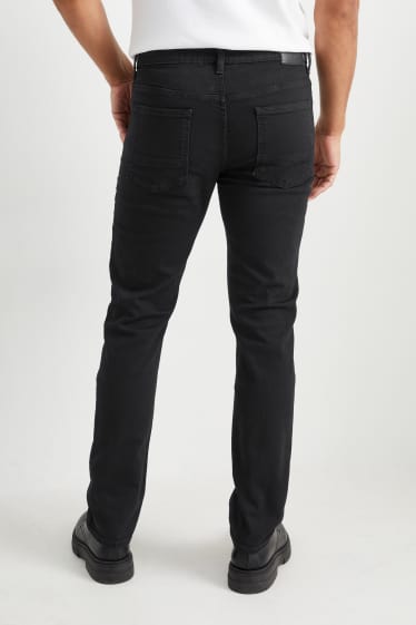 Pánské - Slim jeans - LYCRA® - černá
