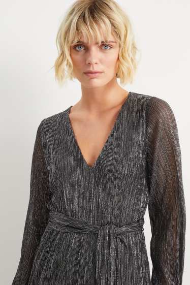 Femmes - Robe fit & flare - noir