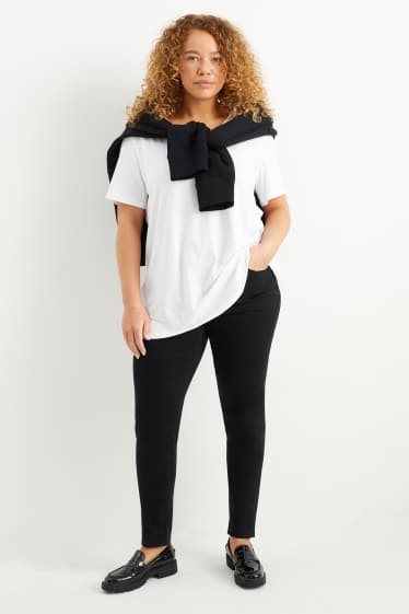 Femmes - Skinny jean - mid waist - shaping jean - LYCRA® - noir